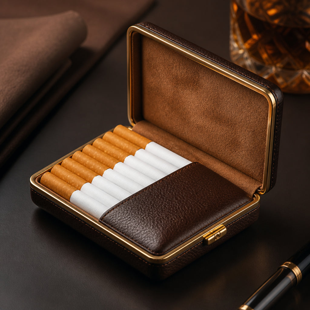 Étui à Cigarettes en Cuir : Authenticité et Durabilité au Quotidien