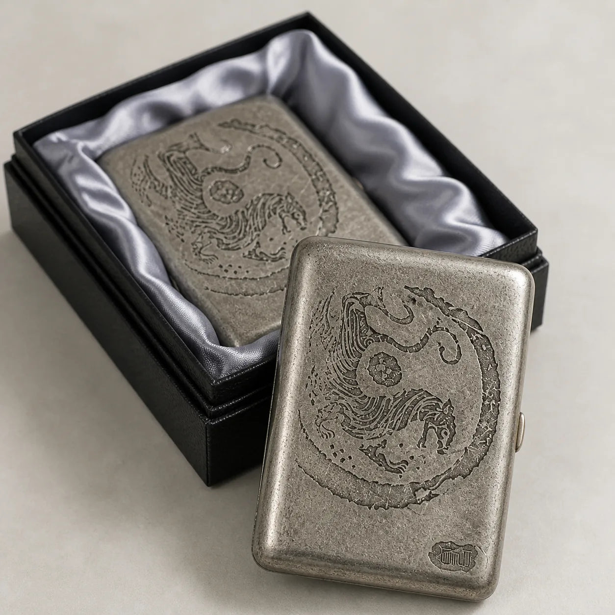 Boite à Cigarette Argent