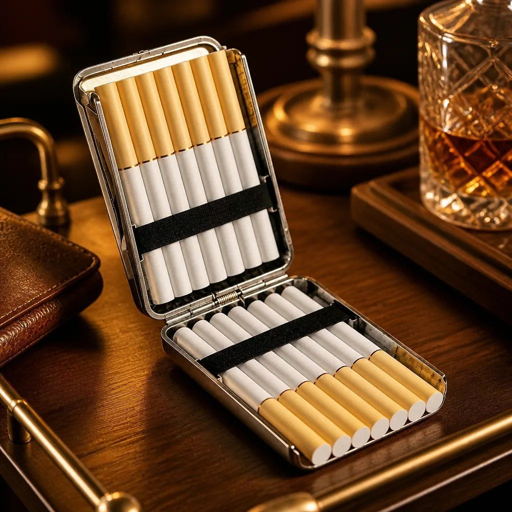 boite-a-cigarette-en-or