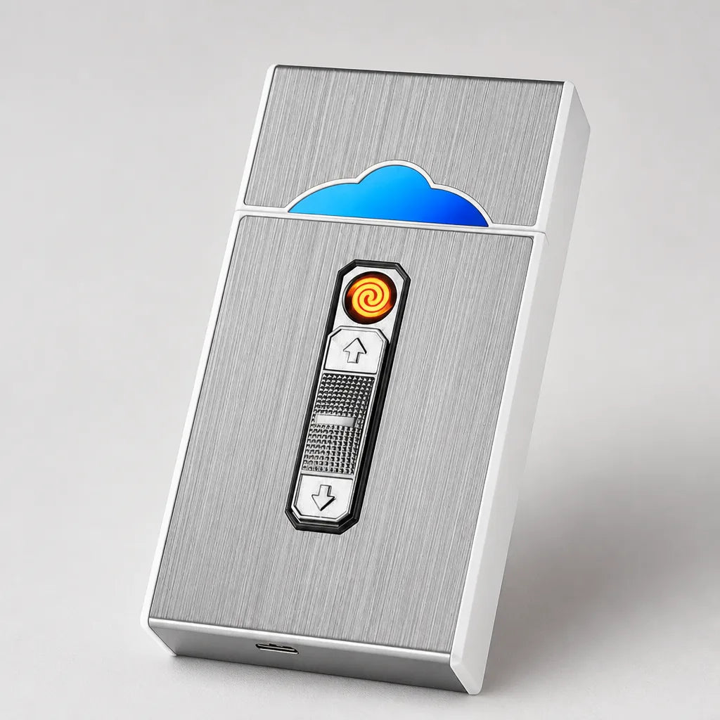 Porte Cigarette Briquet
