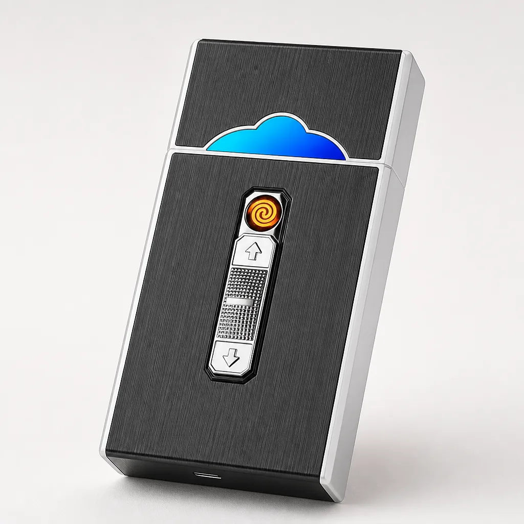 Porte Cigarette Briquet