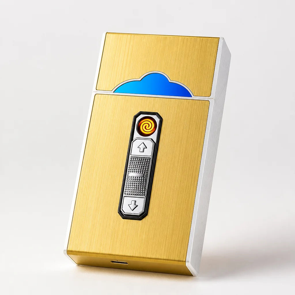 Porte Cigarette Briquet